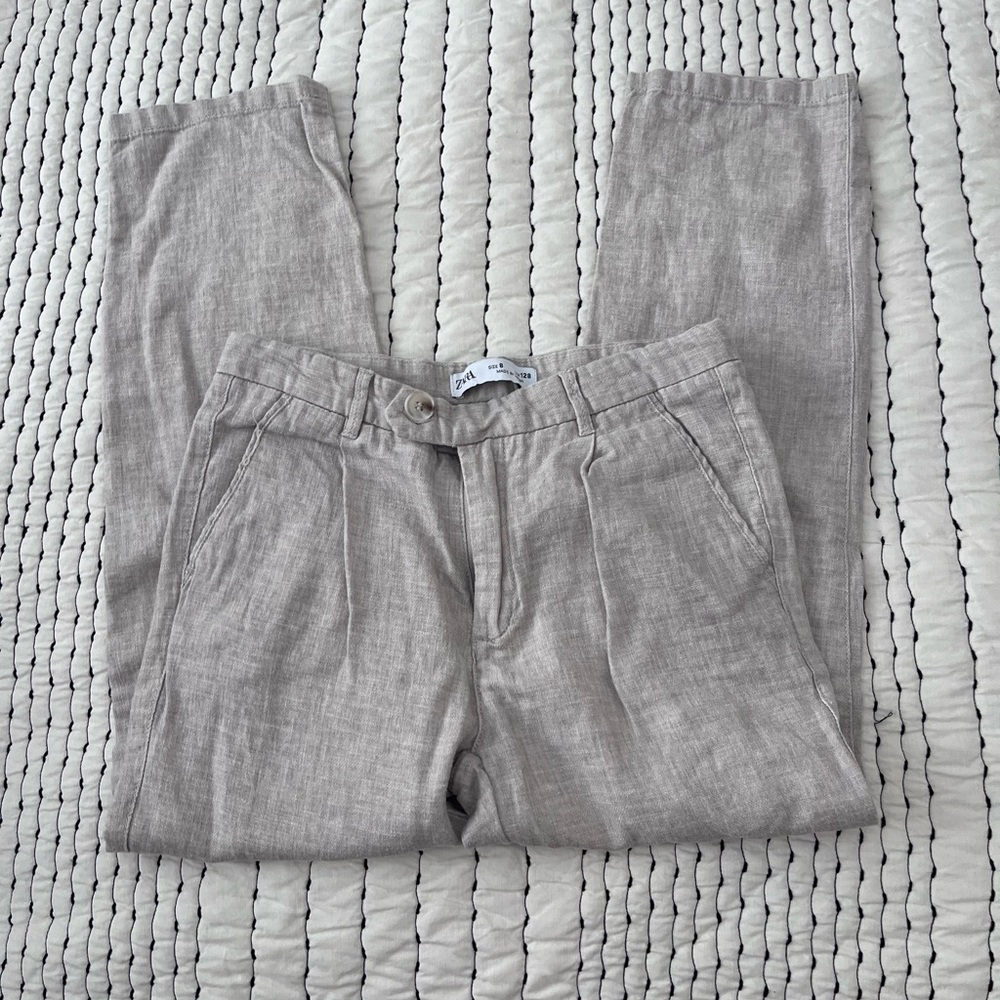 Boys Tan Pants